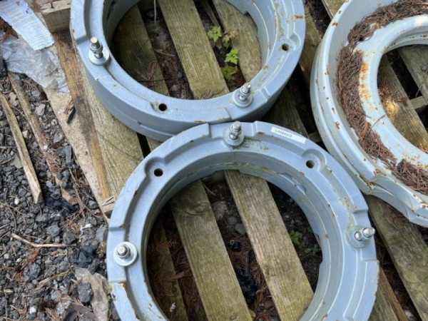 MASSEY FERGUSON - 4X50KG REAR WHEEL WEIGHTS - Image 1