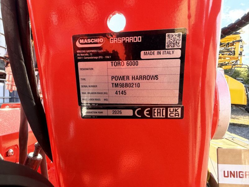 MASCHIO - TORO 6M POWER HARROW - Image 3