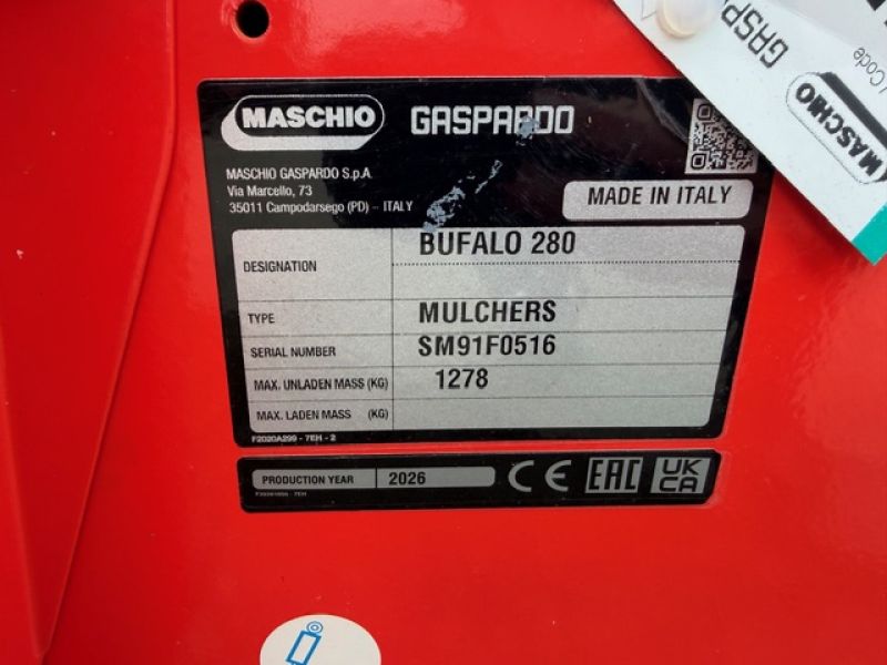 MASCHIO - BUFALO 280 FLAIL MOWER - Image 3
