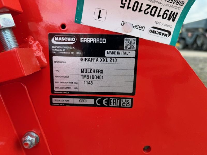 MASCHIO - GIRAFFA XXL 210 FLAIL - Image 4