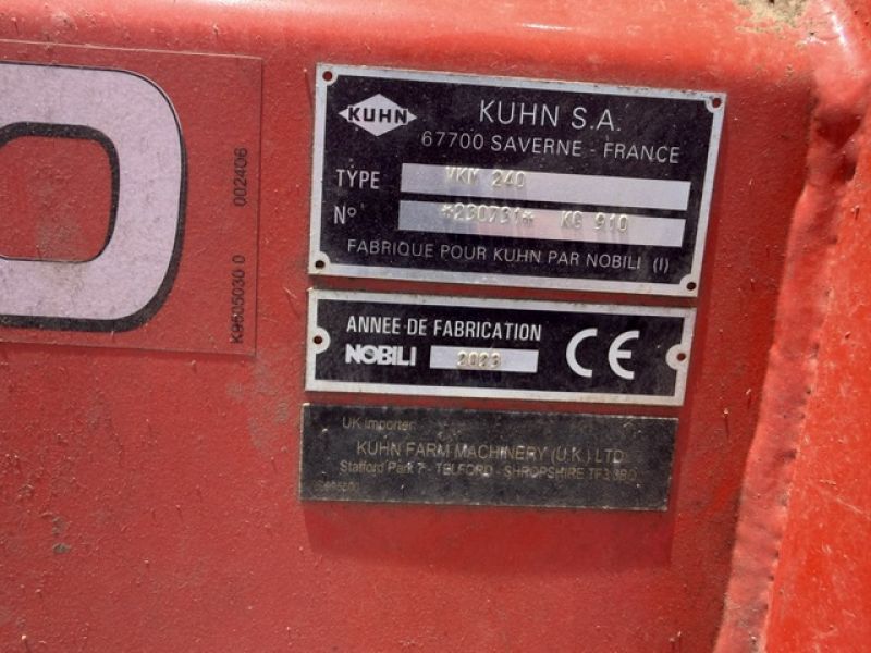 KUHN - VKM240 FLAIL MOWER - Image 3