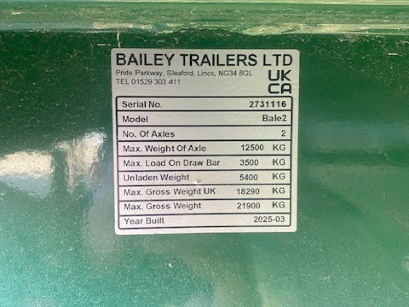 BAILEY - 15 TON TRAILER - Image 8