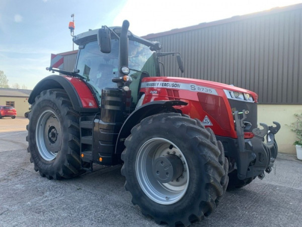 MASSEY FERGUSON - 8735S EXDV TRACTOR - Image 1