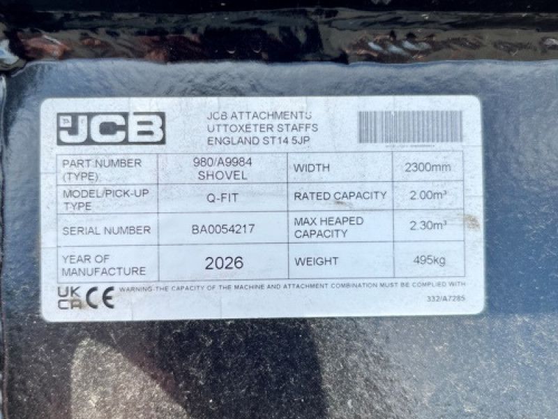 JCB - 7FT 6 BUCKET - Image 2