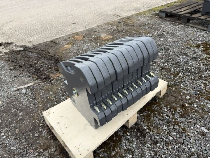 MASSEY FERGUSON - 12 X 55KG FRONT WEIGHT - Image 3