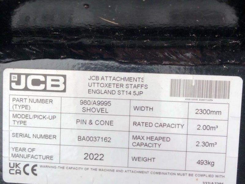 JCB - 980 A9988 GRAIN BUCKET - Image 3