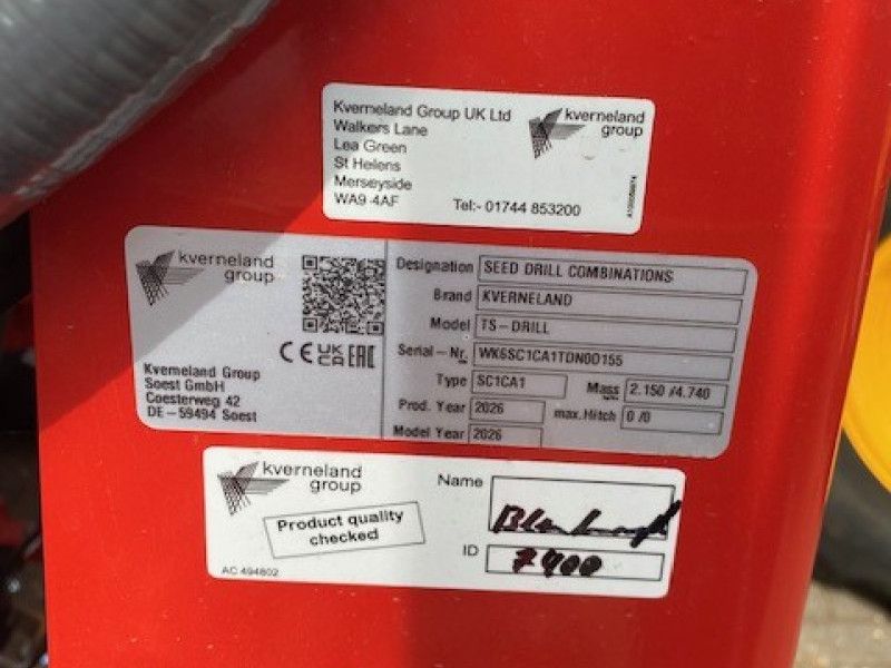 KVERNELAND - TS 4.8M DRILL - Image 7