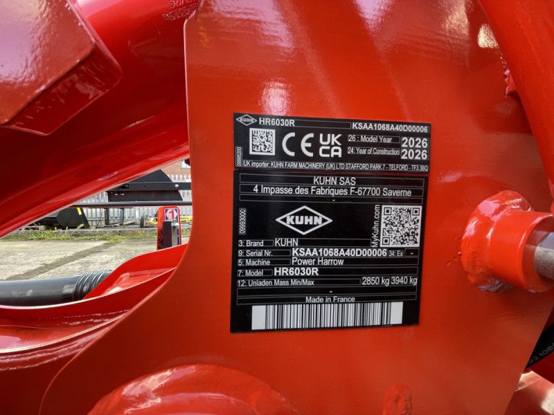 KUHN - HR6030R POWER HARROW - Image 4