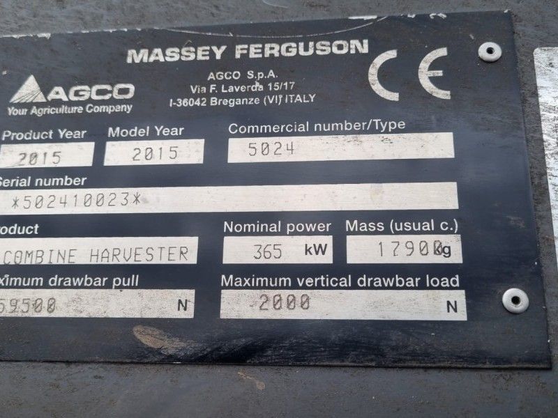 Massey Ferguson - 9380 Combine - Image 6