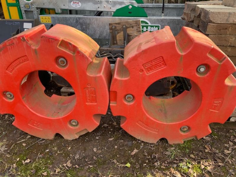 Fendt Pair 1000kg Wheel Weights AgriBuy