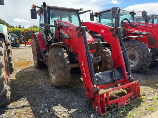 MASSEY FERGUSON - 5710 TRACTOR AND LOADER - Image 1