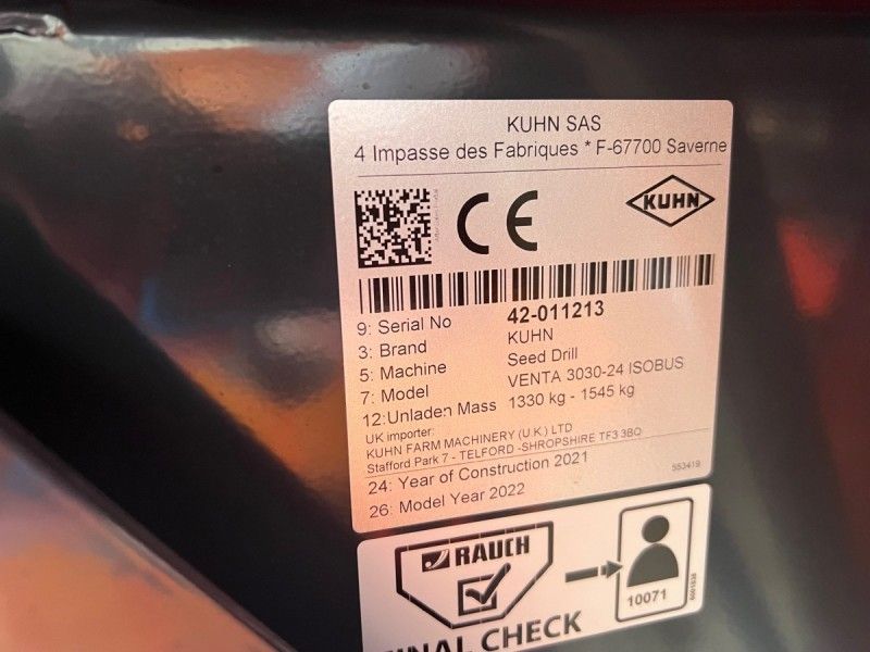 Kuhn - VENTA 3030 24 DRILL - Image 2