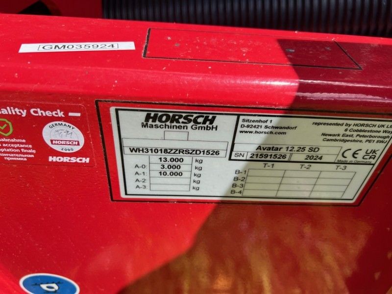 HORSCH - AVATAR 12 SD DRILL - Image 3