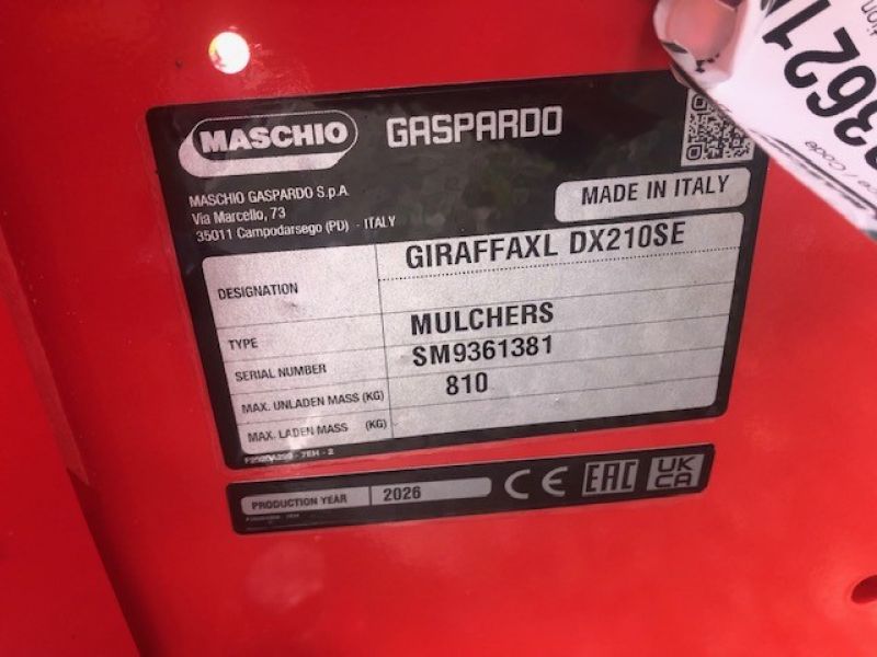 MASCHIO - GIRAFFA XL 210 SE MOWER - Image 4