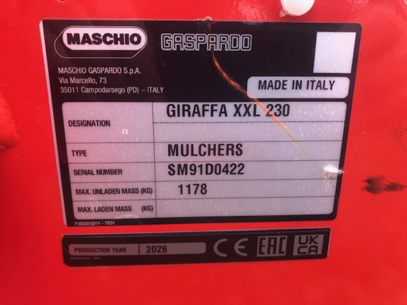 MASCHIO - GIRAFFA XXL 230 MOWER - Image 4