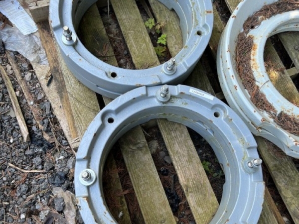 MASSEY FERGUSON - 4X50KG REAR WHEEL WEIGHTS - Image 1