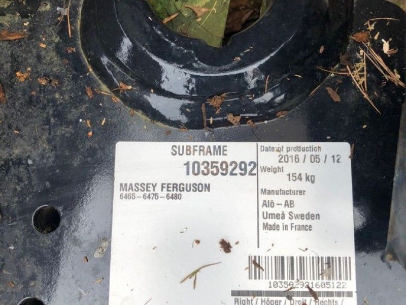 MASSEY FERGUSON - SUBFRAME SET - Image 3