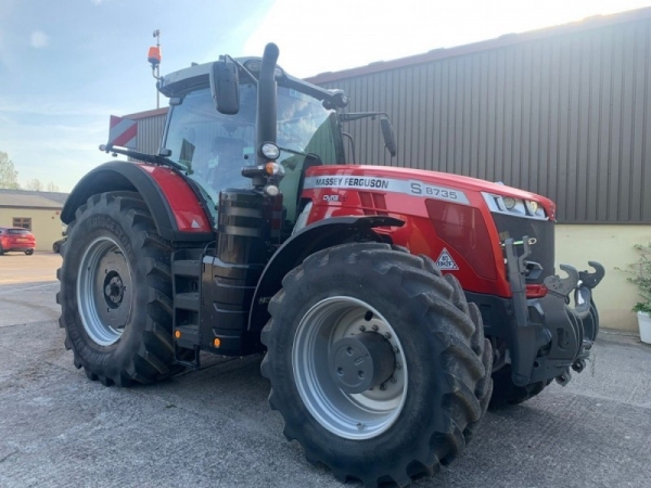 MASSEY FERGUSON - 8735S EXDV TRACTOR - Image 1