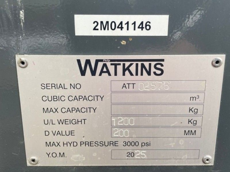 PHILLIP WATKINS - 1200KG FRONT WEIGHT - Image 2
