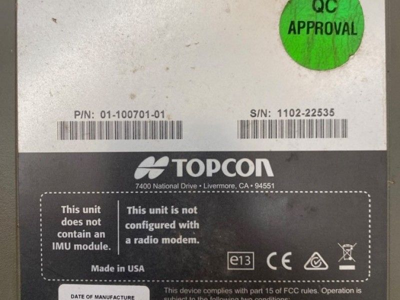 TOPCON - AGI4 RTK RECEIVER - Image 3