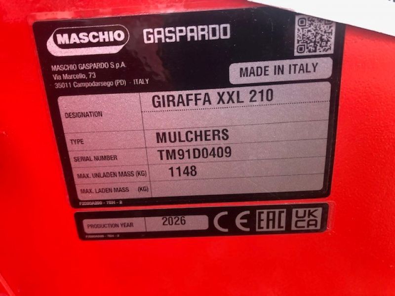 MASCHIO  - GIRAFFE XXL 210 MOWER - Image 4
