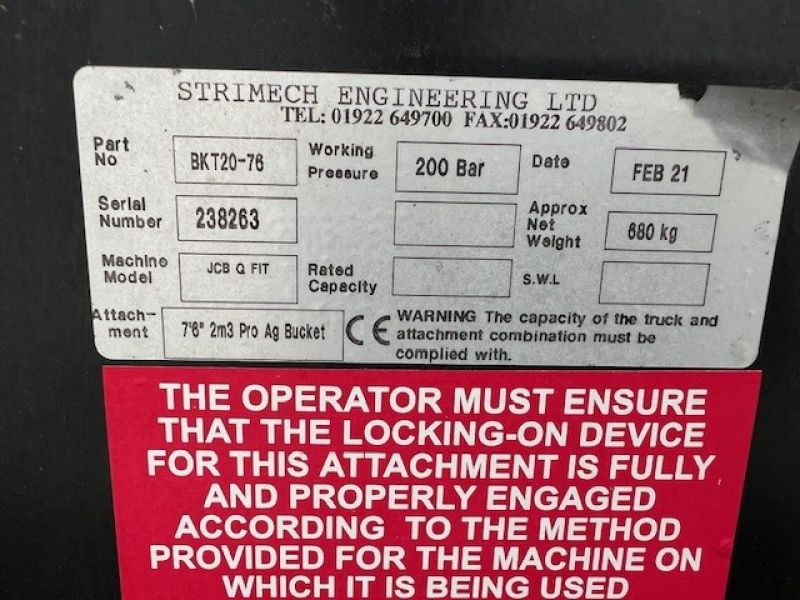 STRIMECH - MBT20 76 BUCKET - Image 5