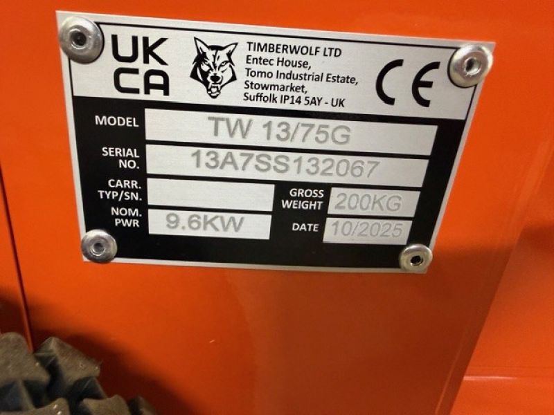 TIMBERWOLF - TW13 75 WOODCHIPPER - Image 4