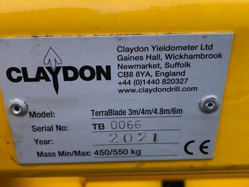 Claydon - 3m Terrablade Hoe - Image 4