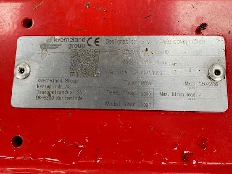 KVERNELAND - 3332FT MOWER CONDITIONER - Image 5