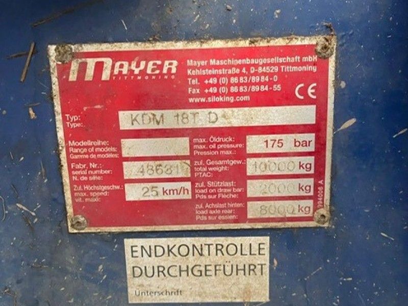 KVERNELAND - SILOKING 18 FEEDER - Image 8