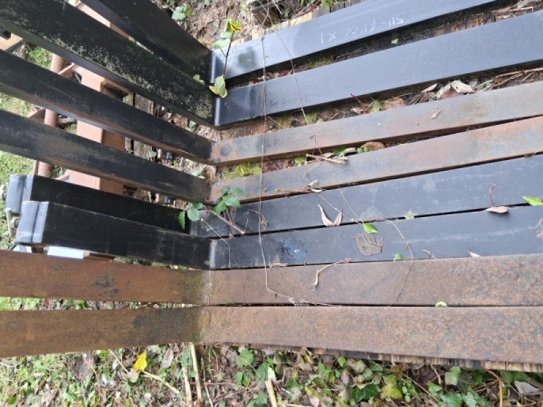 JCB - PAIR OF JCB Q-FIT FORKS. - Image 1