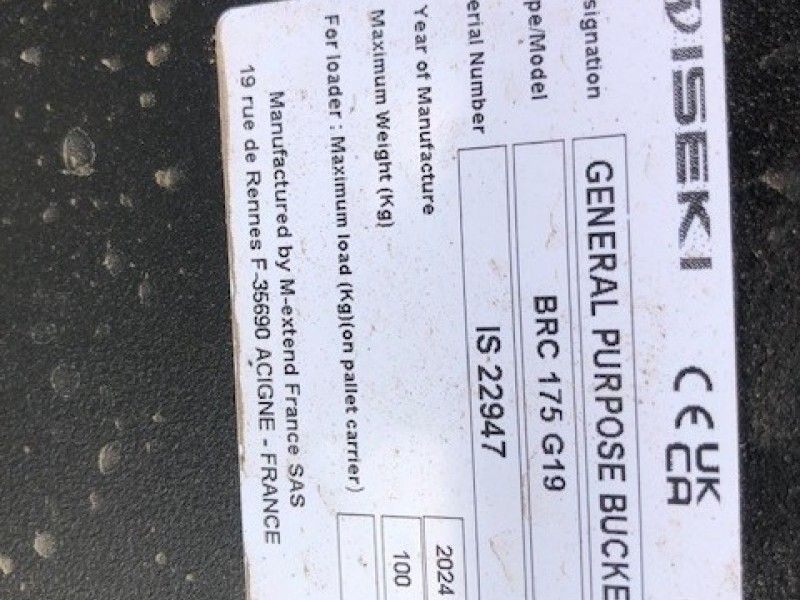 ISEKI - MX 1.75 BUCKET - Image 4