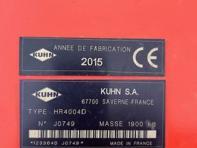 Kuhn - HR4004 POWER HARROW - Image 6