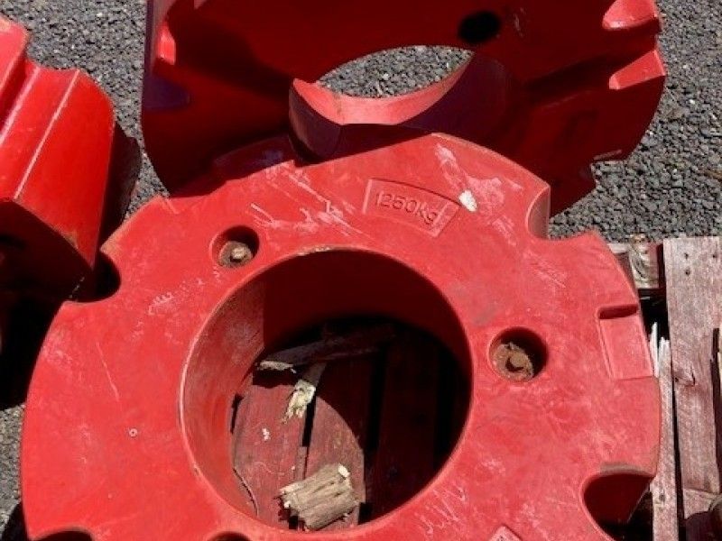 Fendt 2 x 1250kg Wheel Weights AgriBuy